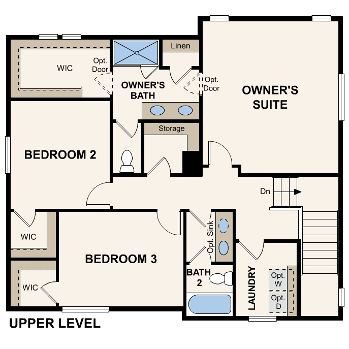 Diagram, engineering drawing. Mackenzie Floorplan, Upper Level
