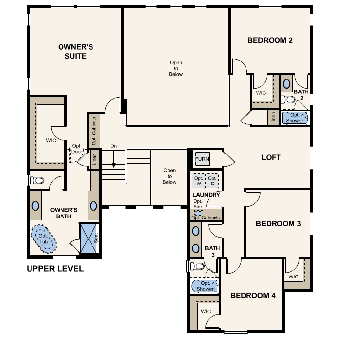 Diagram, engineering drawing. Harvard Floorplan, Upper Level