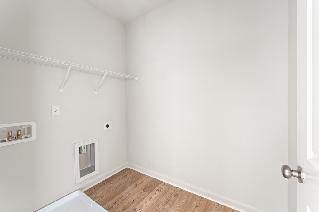 A room with white walls.