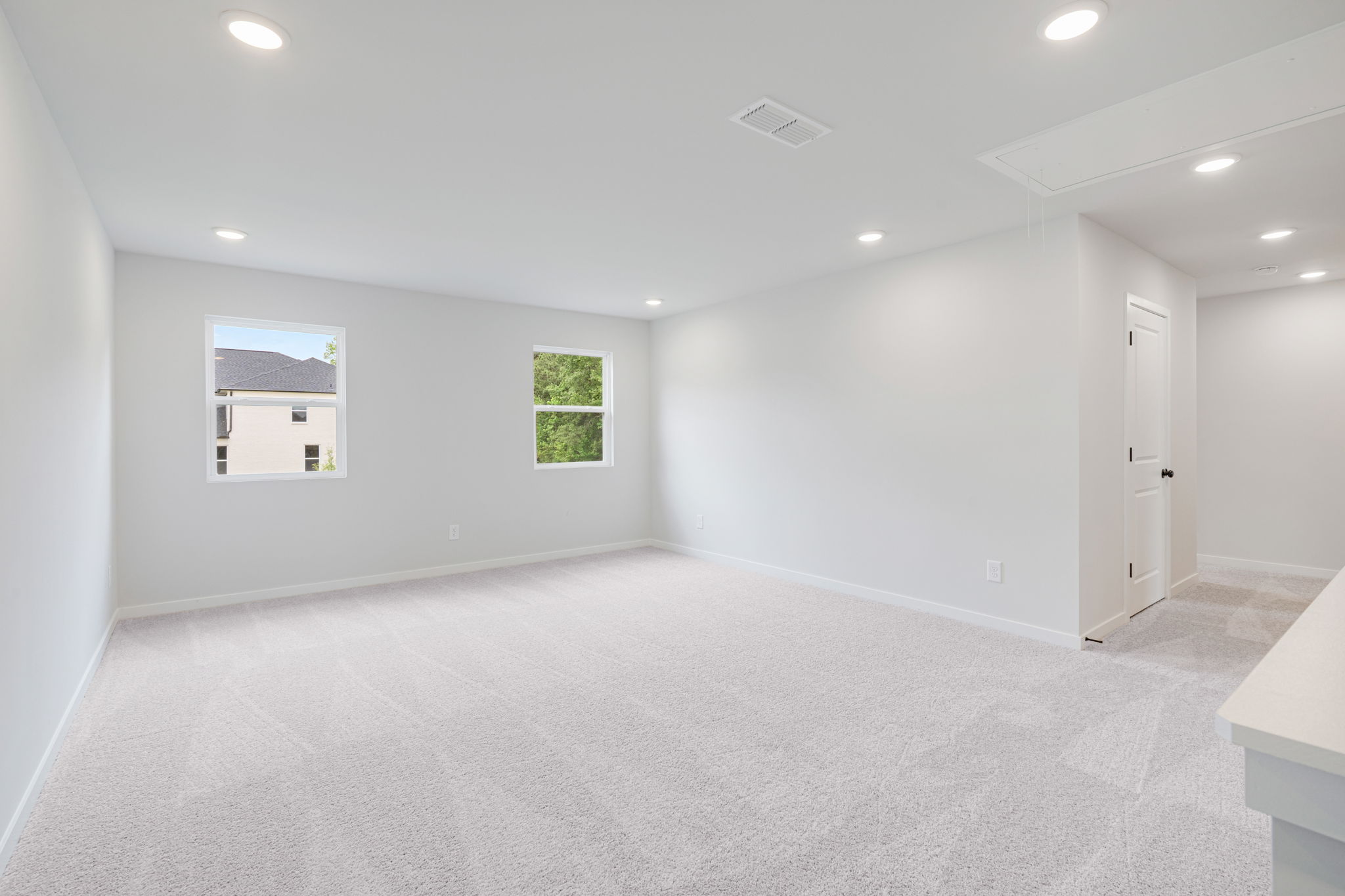 A large empty room.