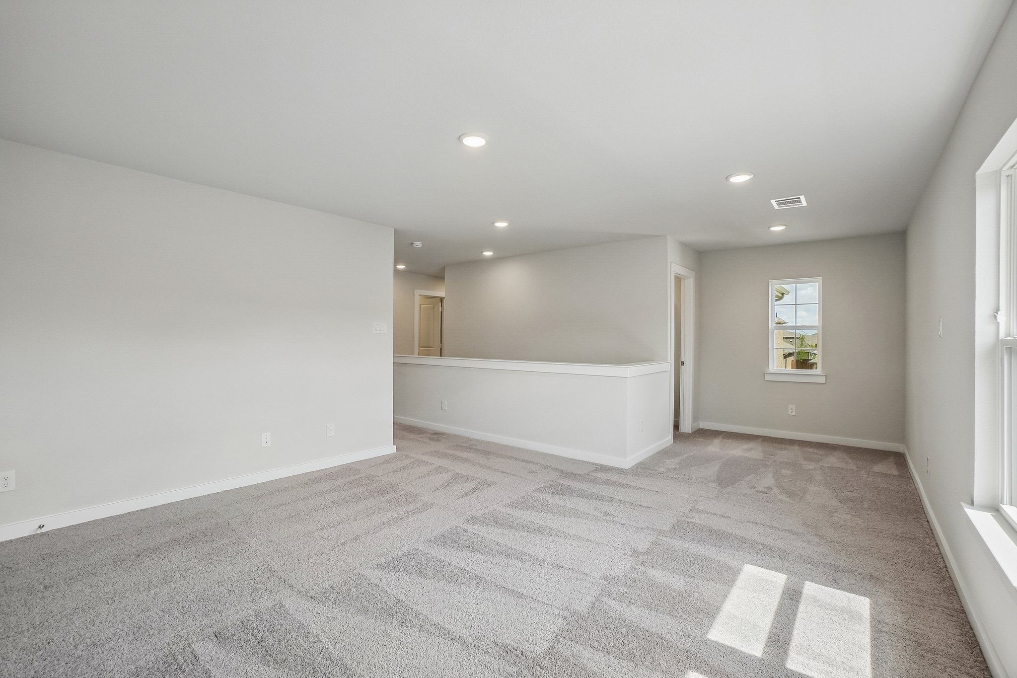 A large empty room.